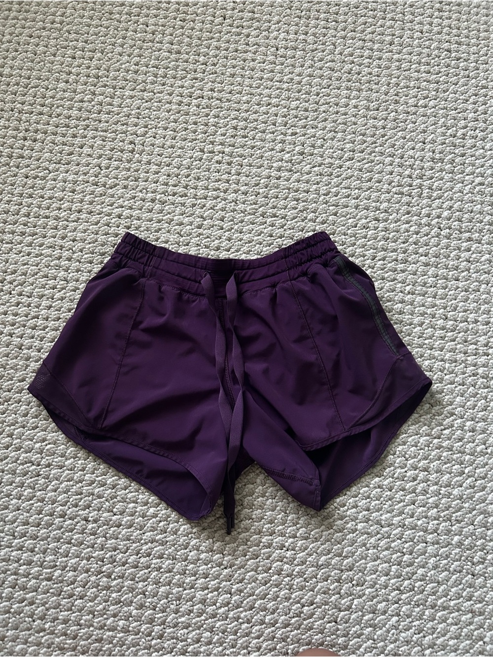 lululemon Deep Purple Athletic Shorts